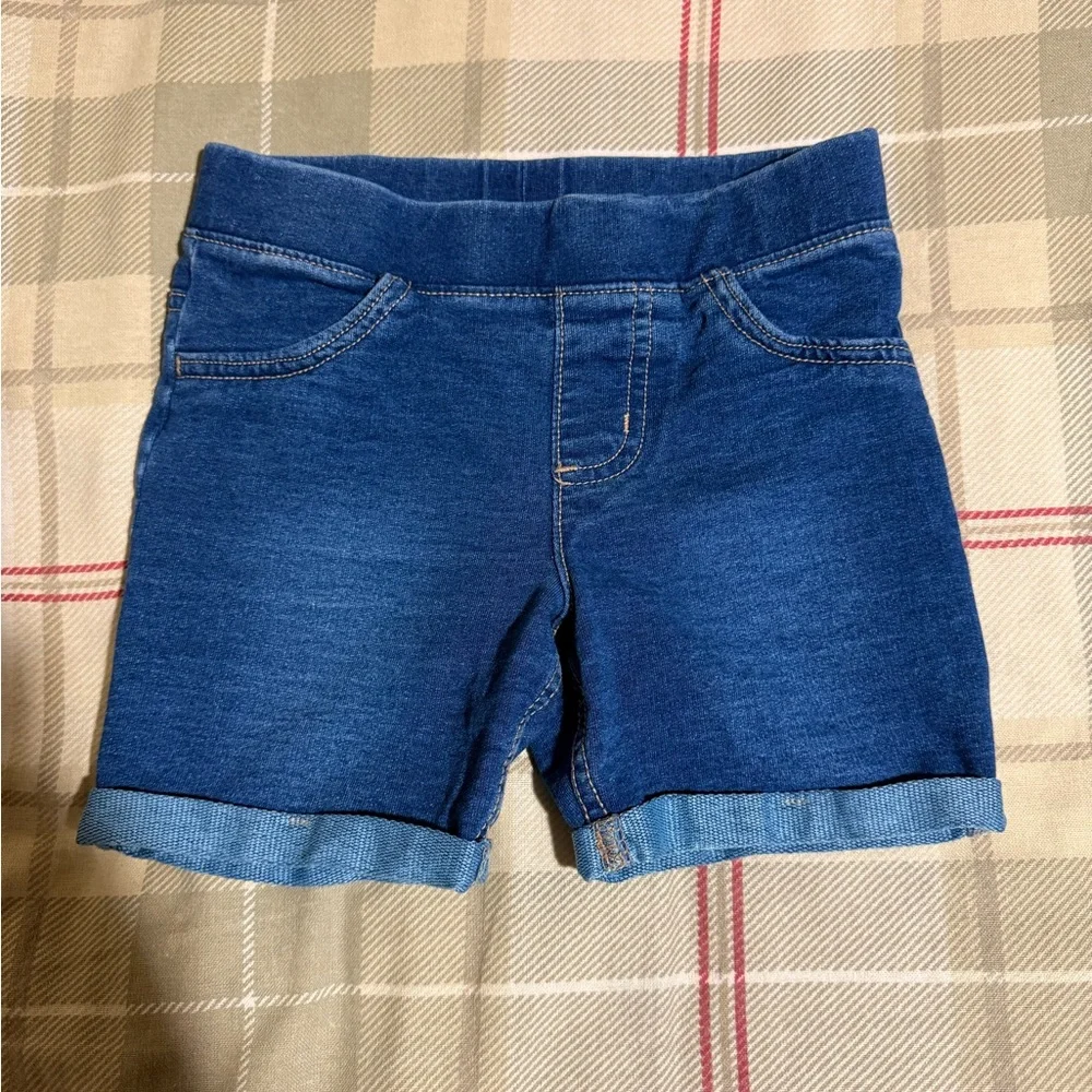Jumping Beans Blue Denim Stretch Waist Shorts